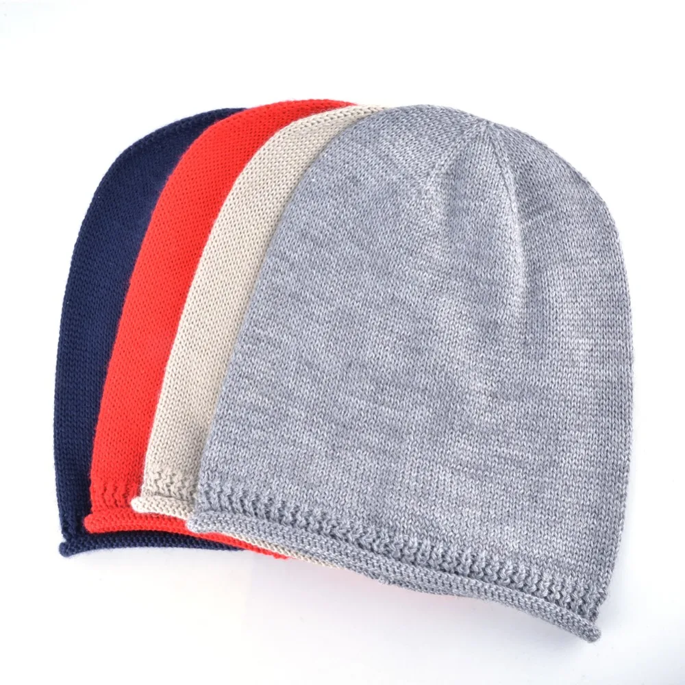 2017 Осенние и зимние шапка для женщин вязаный шерстяной мужчин на открытом