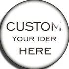 Заклепка для ювелирных изделий LUWELLEVER, 10121416182025 мм, круглый стеклянный кабошон, компоненты ювелирных изделий