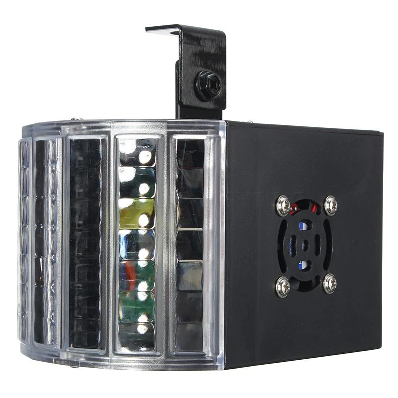 18 Вт светодиодный RGB Авто/звук Управление DMX512 Strobe сценический эффект светильник