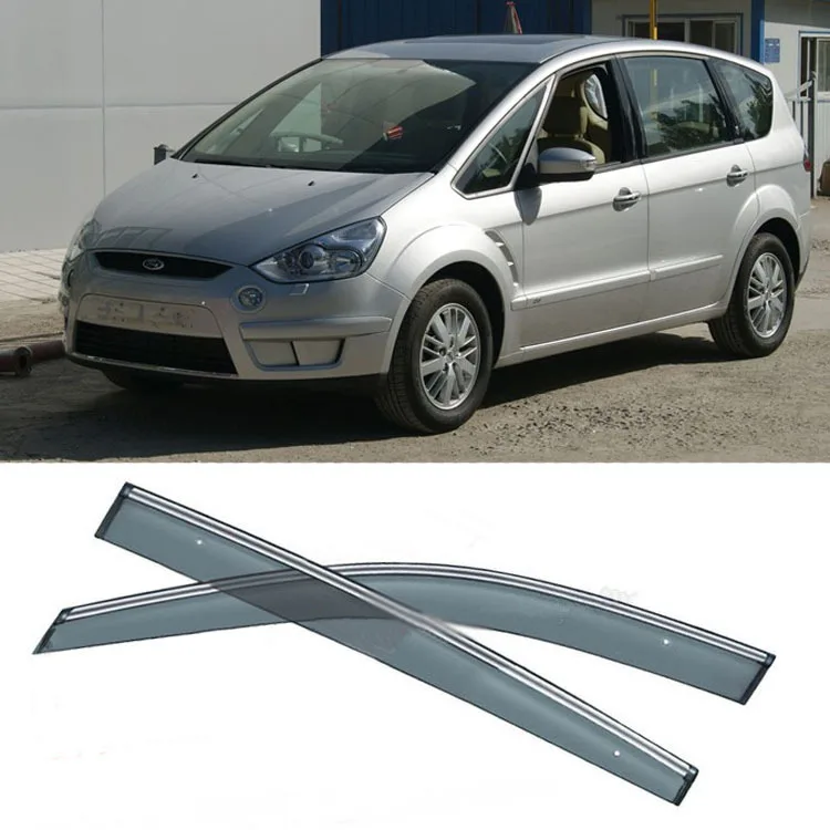 Новинка 4 шт. отражатели боковых окон Jinke для двери солнцезащитный козырек Ford S-MAX |