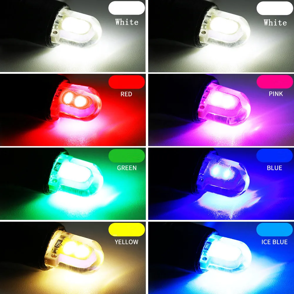 Carsty 10pcs Silicone Case T10 w5w cob LED Car Parking Light 501 WY5W Wedge Indoor Ceiling Automatic Steering Bulb 12v | Автомобили и