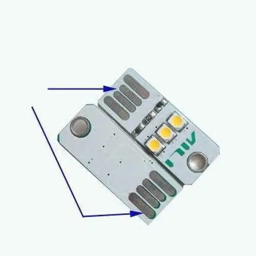 Мини USB белая светодиодная лампа печатная плата 5v F Мобильный Внешний аккумулятор