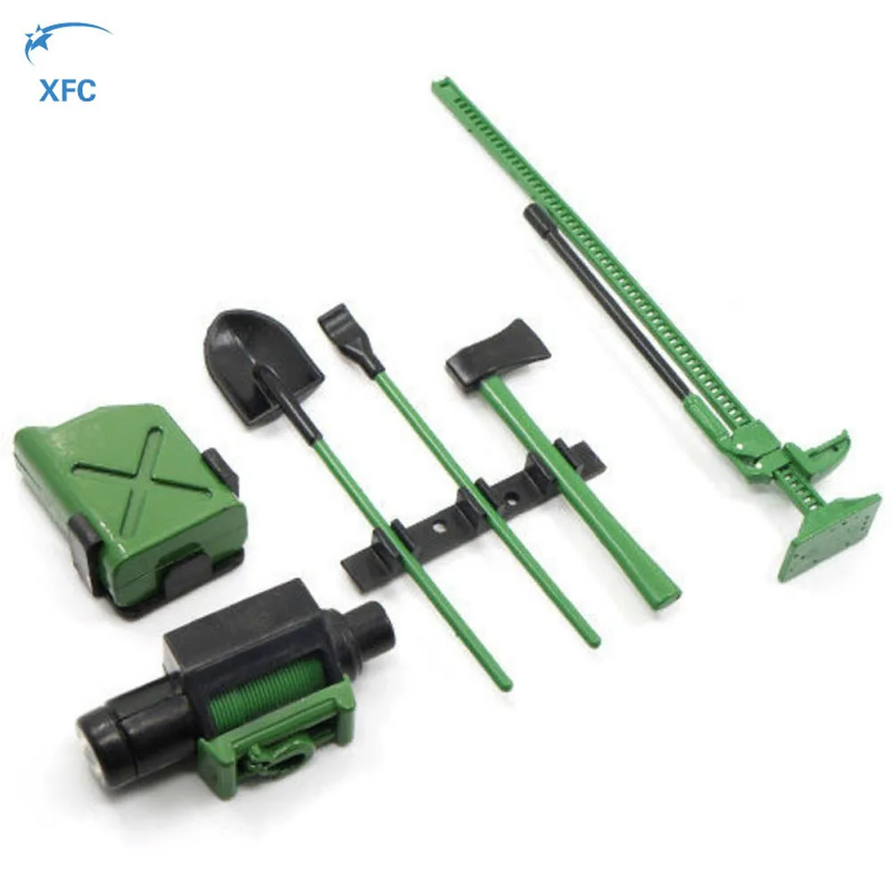 Мини Топливные баки для мотоциклов лебедки Jack Инструменты Набор 1/10 RC D90 D110 осевой