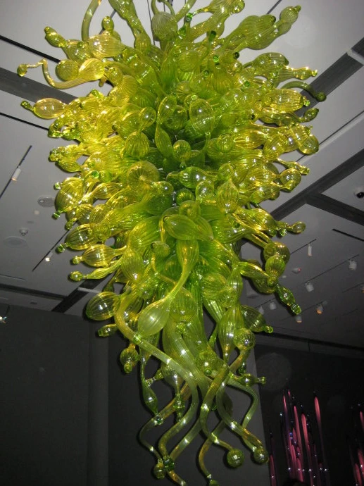 

Modern Fancy Light Large Hand Blown Glass Chandelier Crystal