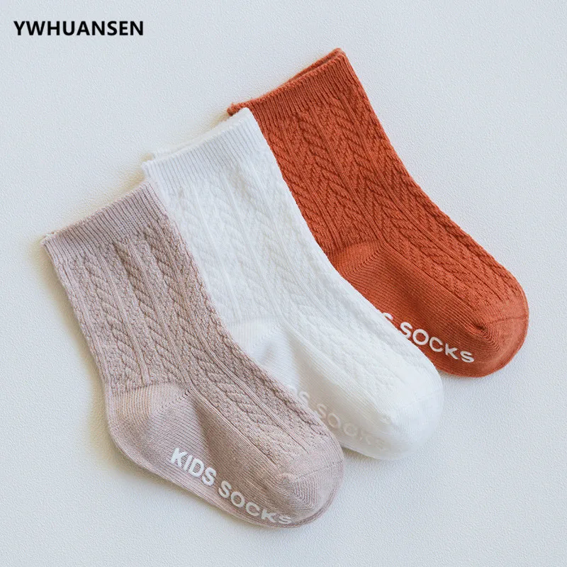 YWHUANSEN/3 пар/лот для детей от 0 до 4 лет весенне-осенние нескользящие носки