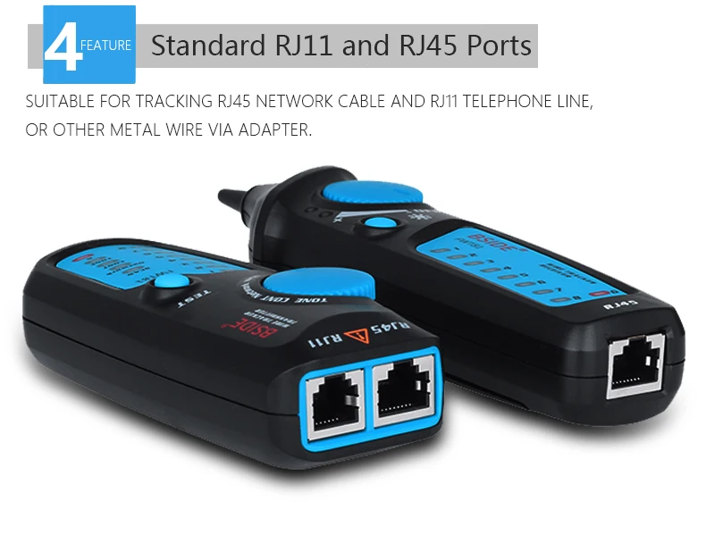 Сеть Ethernet кабель LAN тестер трекер Телефон RJ45 RJ11 телефонный провод, usb-кабель анализатор детектор линии инструменты для поиска MS6812