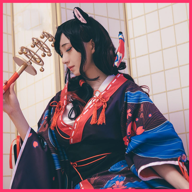 Костюм для косплея аниме Azur Lane IJN Fuso костюм карнавальный с длинным