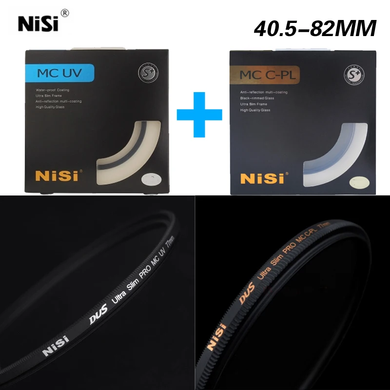 Nisi mc cpl с защитой от ультрафиолета UV 40 5 49 52 55 58 62 67 72 77 82 мм ультратонкое