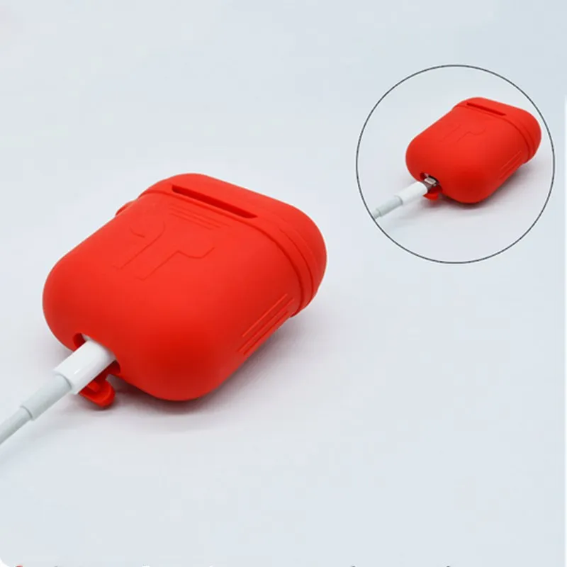 1 шт. силиконовый чехол для наушников Apple AirPods|Аксессуары наушников| |