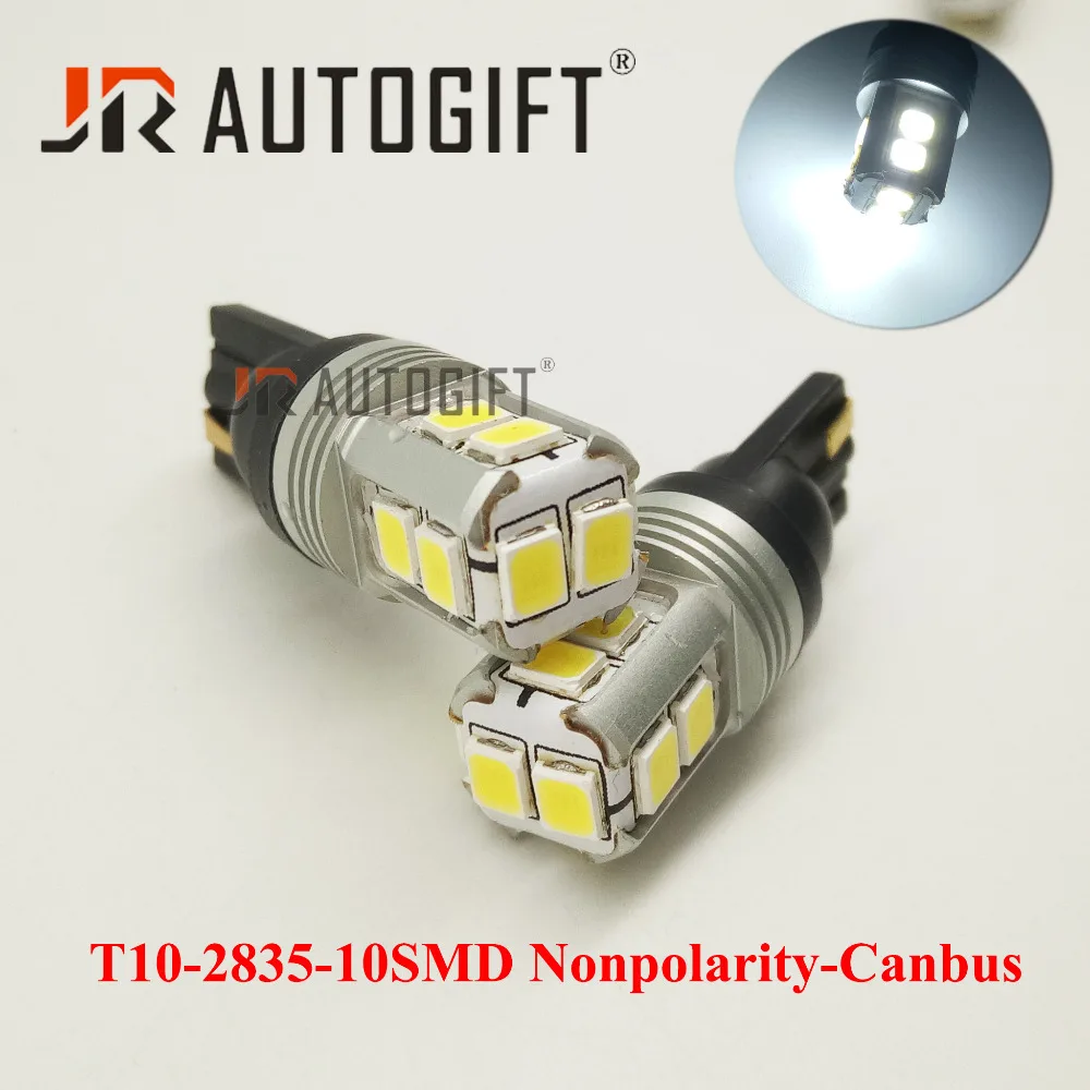 2x Canbus без ошибок неполярность Белый Высокая мощность 168 W5W 2835 10 smd T10 светодиодный