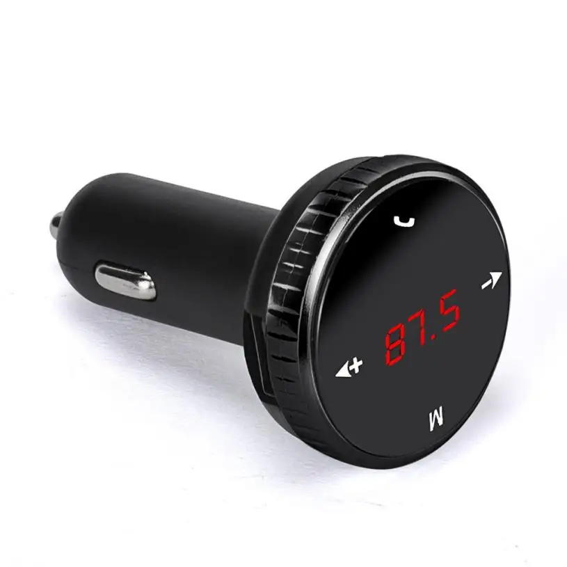 Беспроводной Bluetooth LCD FM передатчик модулятор Автомобильный комплект MP3 плеер SD