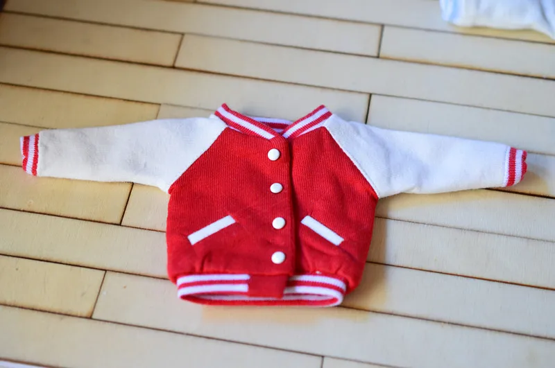 

Blyth doll baseball coat doll clothes available for Blyth AZONE Licca doll accessories doll coat