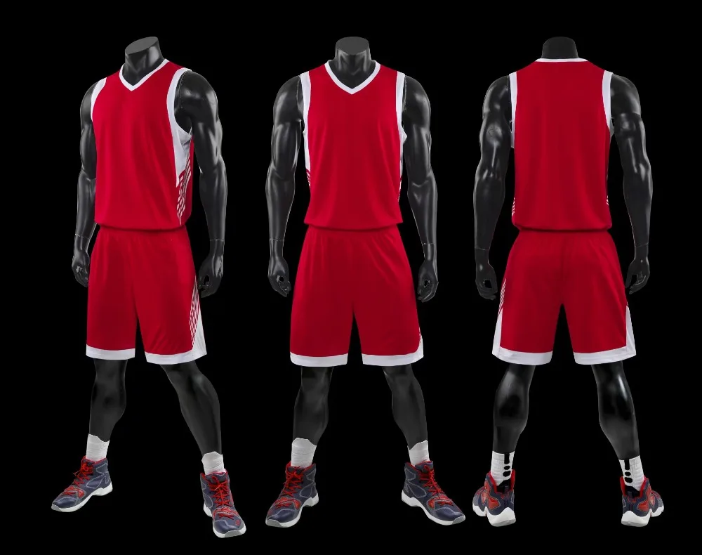 Новейшие мужские баскетбольные Джерси Быстросохнущий командный спортивный