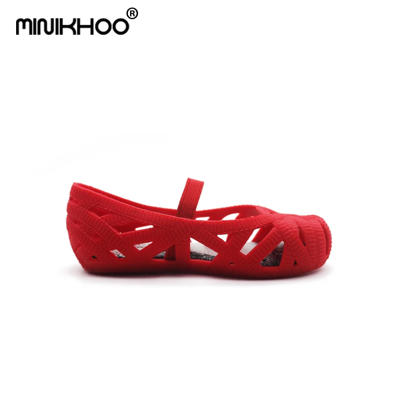 Mini Melissa Mini/прозрачная обувь для девочек детские сандалии римская принцессы с