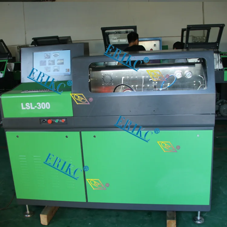 ERIKC LSL 300 дизельный топливный насос Тесты скамья коллектора системы впрыска