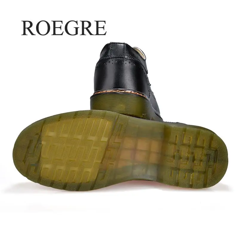 Мужские брендовые туфли-оксфорды из натуральной кожи коричневые повседневные