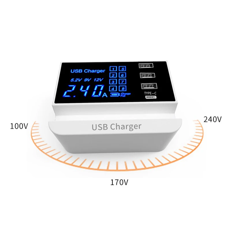 USB-концентратор с 3-мя USB-портами и светодиодным дисплеем | Электроника