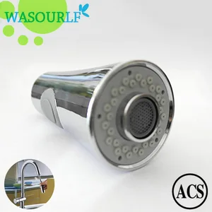 Смеситель для раковины WASOURLF, смеситель для кухонной насадки, аэратор, аксессуары, экономия воды из хрома