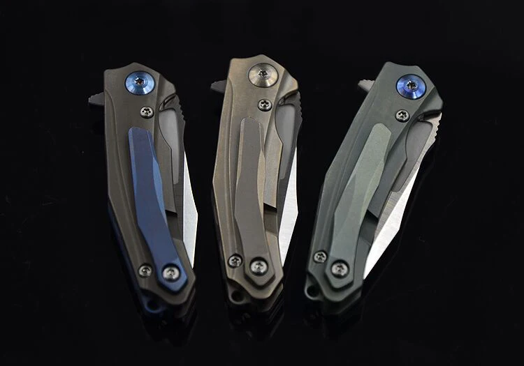 VENOM mini M390 стальной титановый сплав складной нож из циркониевого сплава, нож для ключей, дамские инструменты, маленький складной нож, инструменты для улицы