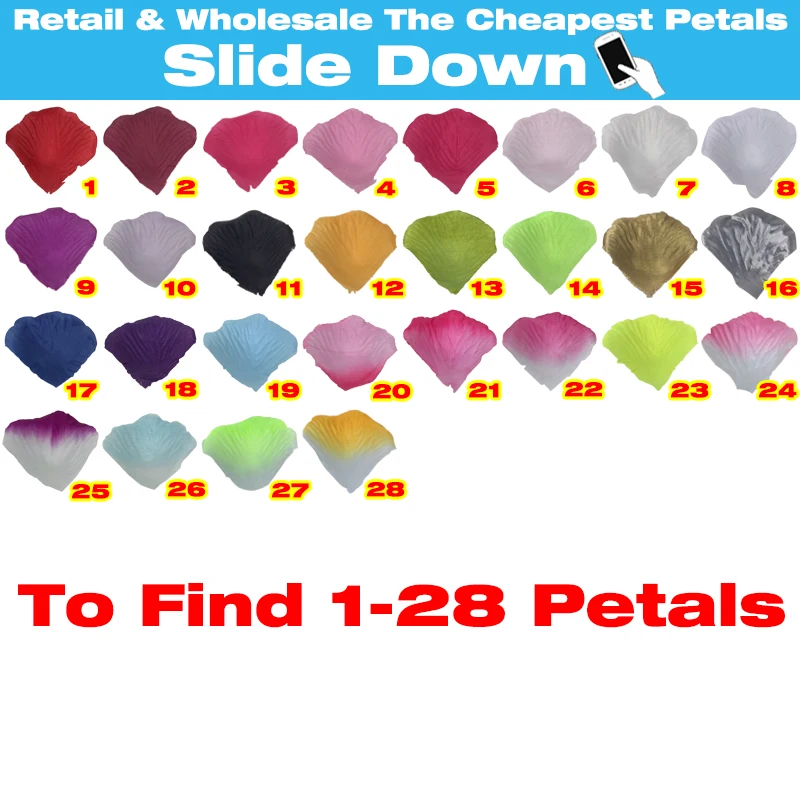 200 шт. Лепестки Роз Шелковые Цветы Искусственные Дешево Свадебные Украшения