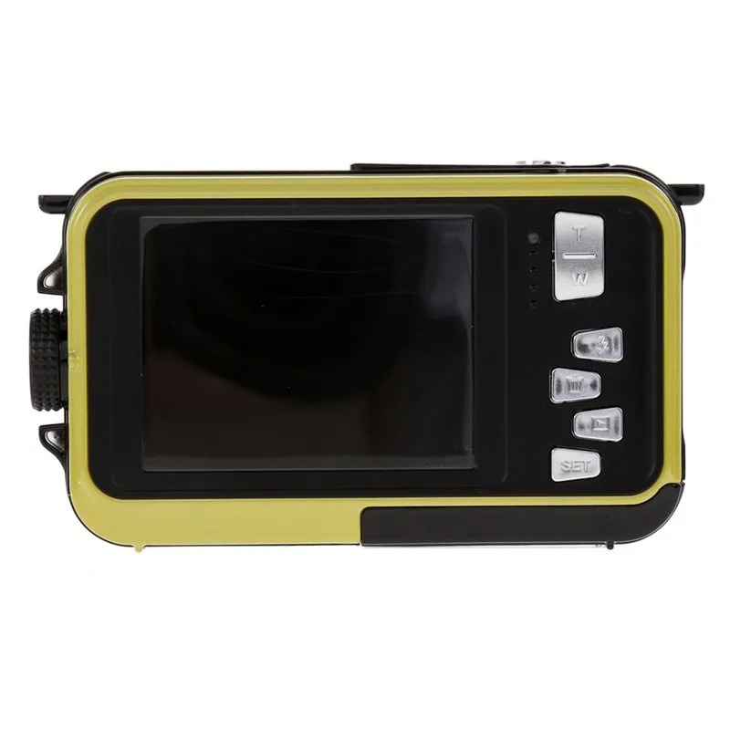 Новая цифровая камера Duble Screen HD 24MP Водонепроницаемая видеокамера 1080P DV 16X Zoom US/EU/AU/UK