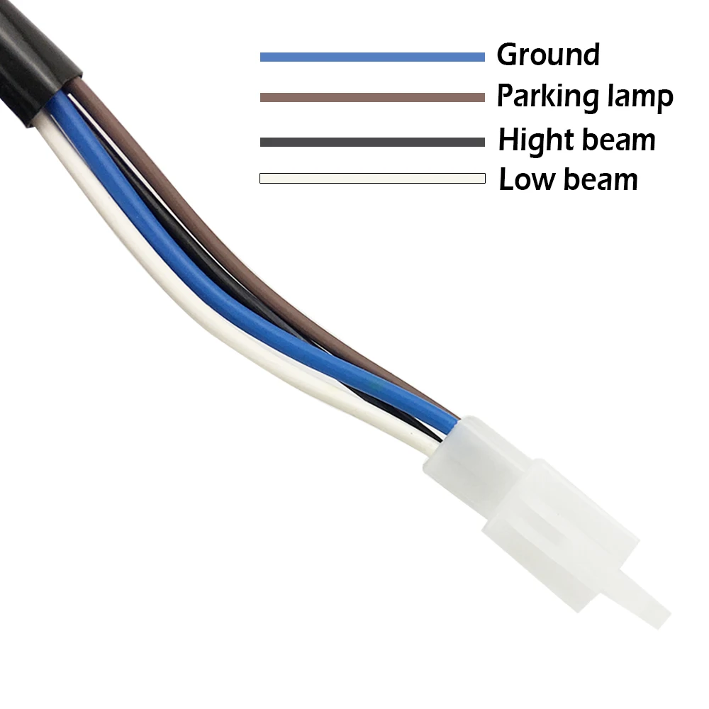 Налобный фонарь OLOEY в стиле ретро для мотоцикла лампа галогенная передняя кафе