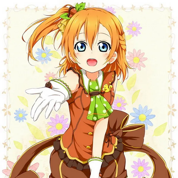 

Love Live Anime Kousaka Honoka Single-side Mini Square Pillow #39350