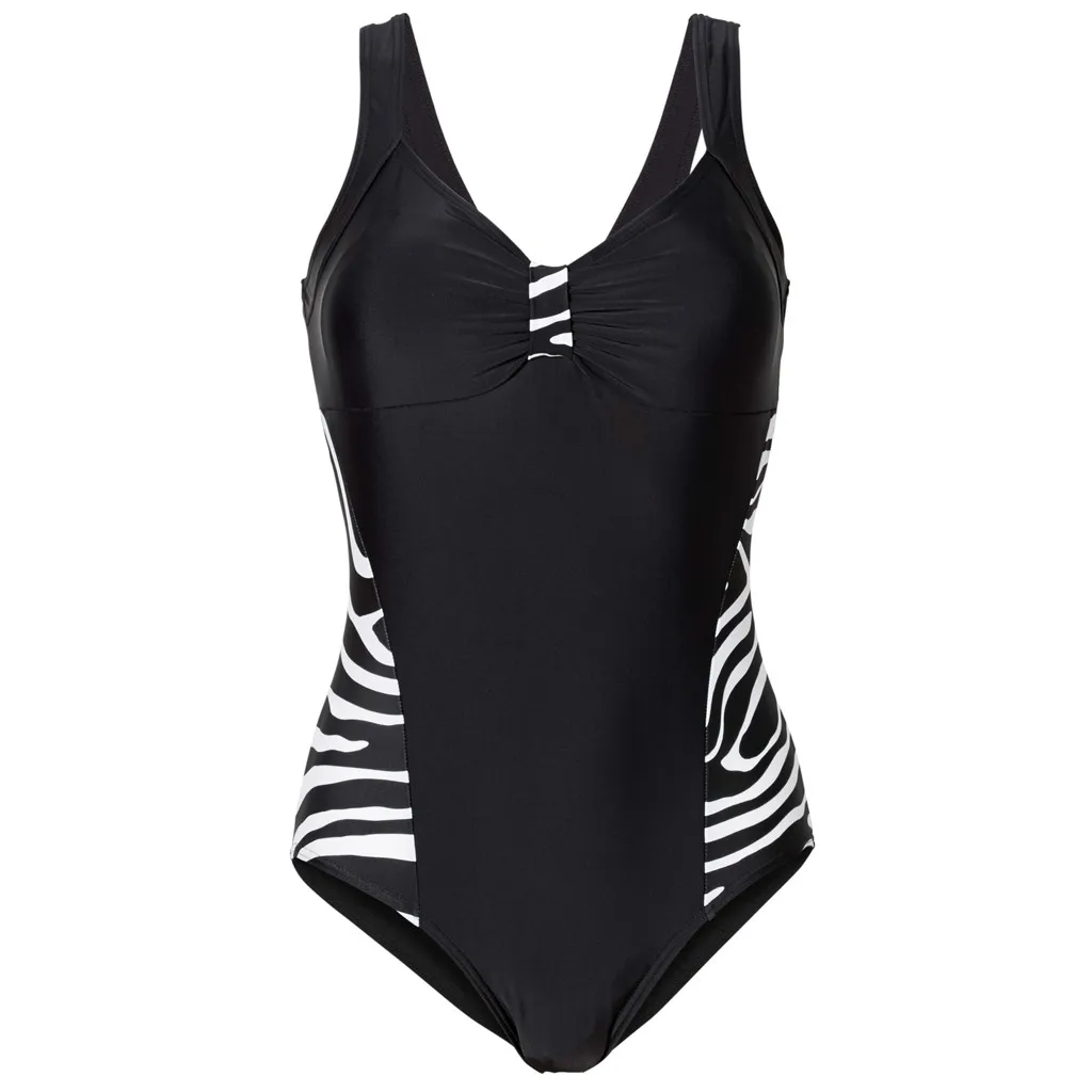 Женский купальник с высокой талией женский повязкой купальный костюм подкладкой