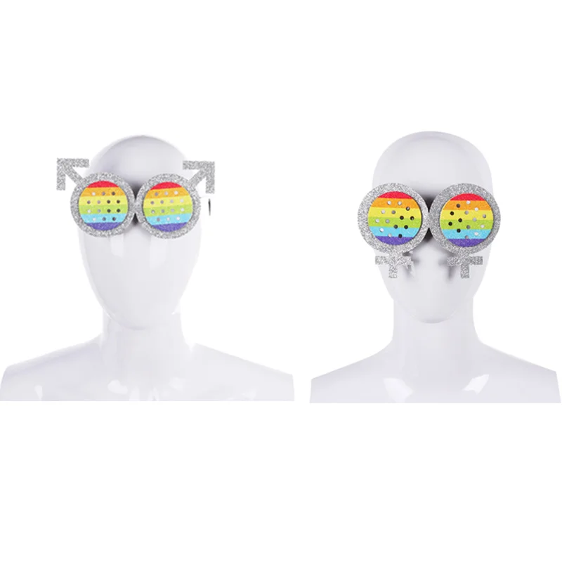 H & ZY Gay Pride Косплей Опора украшения очки аксессуары ЛГБТ для мужчин и женщин