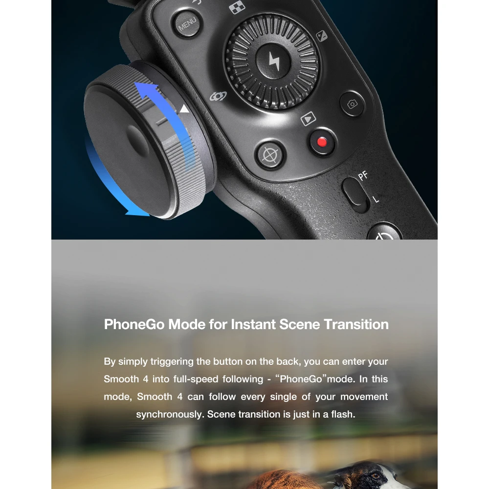ZHIYUN Smooth 4 Q карданный 3-осевой w/фокус Pull& Zoom Ручной Стабилизатор для телефона, для iPhone XS XR X смартфон samsung S8