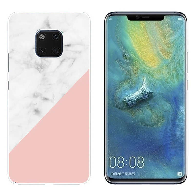 Мягкий ТПУ чехол для Huawei Mate 20 Lite 6 3 дюйма силиконовый телефон Pro X Plus 10 P20 P