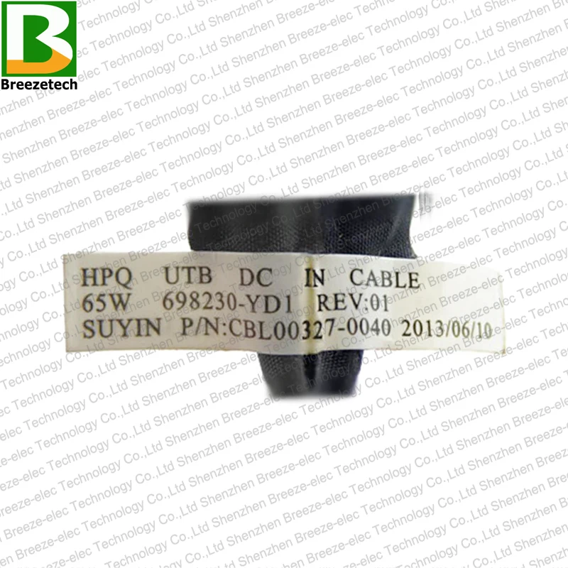 5 шт. подлинный разъем питания постоянного тока кабель провод для hp Sleekbook Chromebook 14