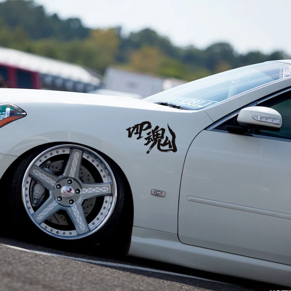 Модная виниловая Светоотражающая наклейка для автомобиля VIP Samurai Spirit Soul 3M Ho