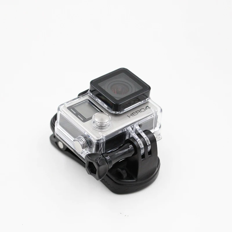 TELESIN Quik Release 360 Rotary Backpack Clip Clamp Rec-mounts Fast Hat Mount for GoPro Hero 6 5 4 3 2 Xiaomi YI | Электроника