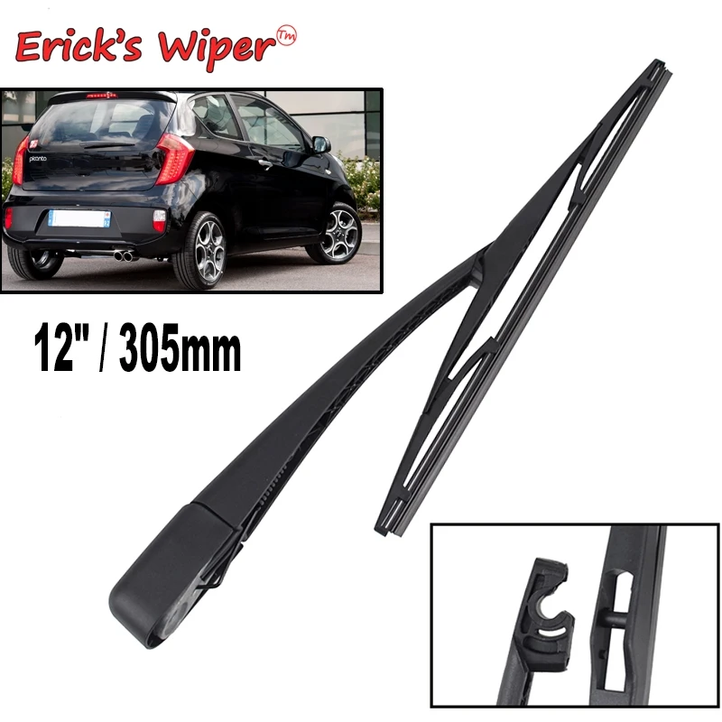 Набор задних щеток стеклоочистителя Erick's Wiper 12 &quotдля KIA Picanto hatchback MK2 2011 2014 2015 2016