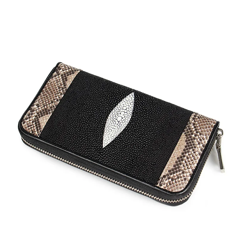 Женский Длинный кошелек из натуральной кожи на молнии|designer purse|purse designerclutch purse |