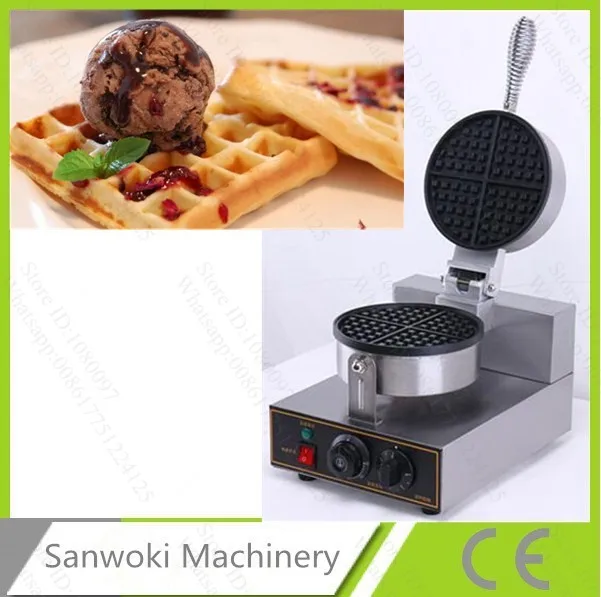 Бесплатная доставка круглая мини вафельная машина вафельница|machine cappuccino|machine