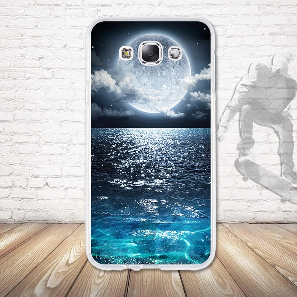 Мягкий силиконовый чехол из ТПУ для samsung Galaxy E7 E7000 E7009 E700F телефона чехол-сумка |