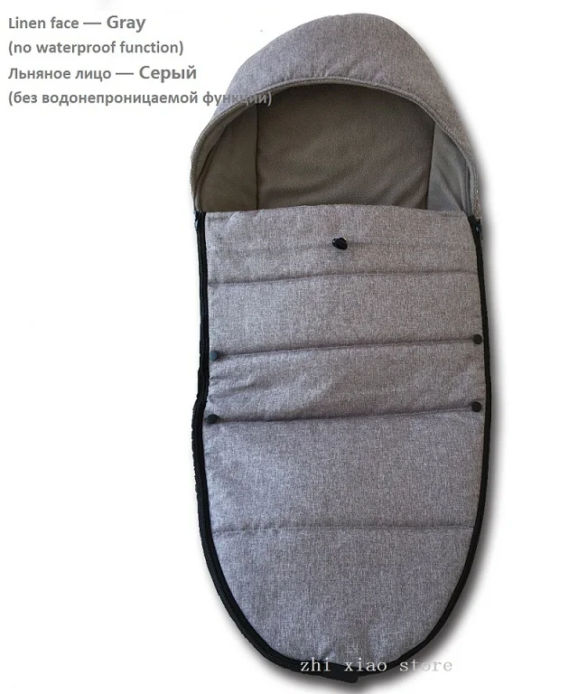 no waterproof gary Универсальные аксессуары для детских колясок; зимние носки; сумка для сна; ветрозащитная теплая Пижама; детская коляска; муфта для ног; Babyzen yoyo - Цвет: no waterproof gary