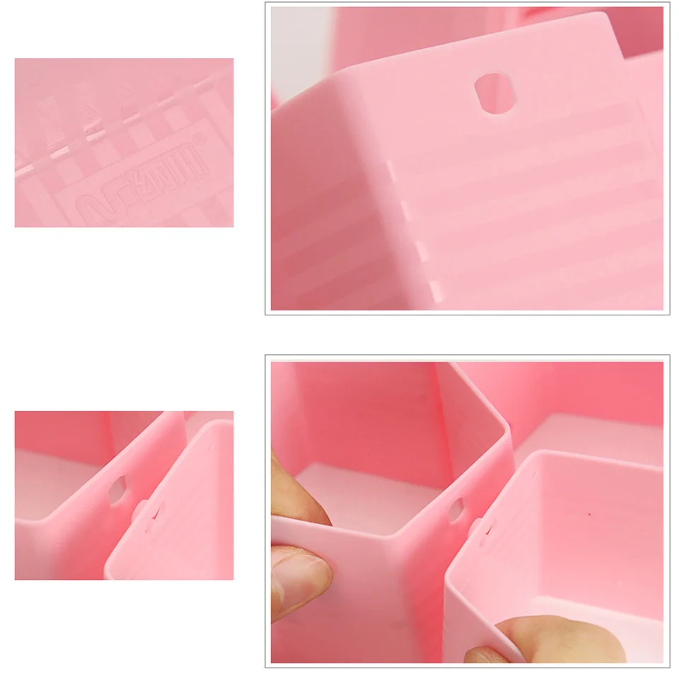 Msjo органайзер для макияжа 8 шт. ячеистый шкаф косметики ювелирных изделий носков
