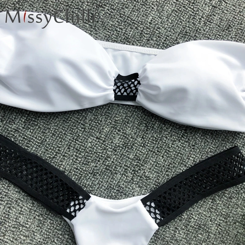 MissyChilli сексуальный с открытыми плечами облегающий боди для женщин сетчатый белый