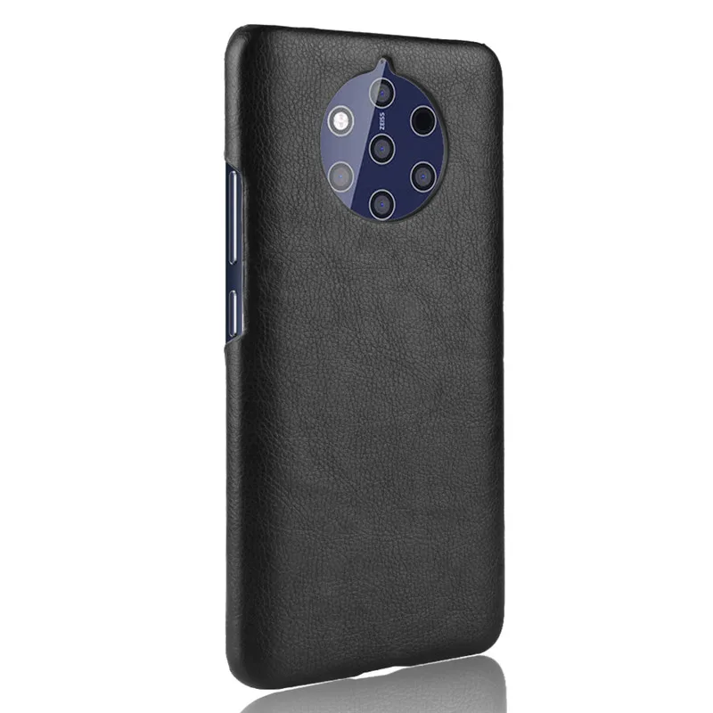 Ударопрочный Роскошный чехол из искусственной кожи для Nokia 9 puобзор TA-1094 TA 1094 |