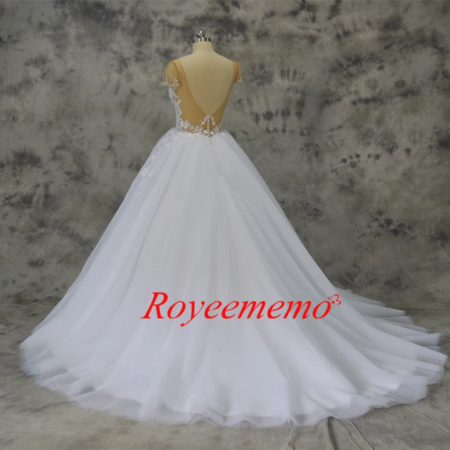 Vestido de noiva горячая Распродажа сексуальное прозрачное кружевное свадебное платье