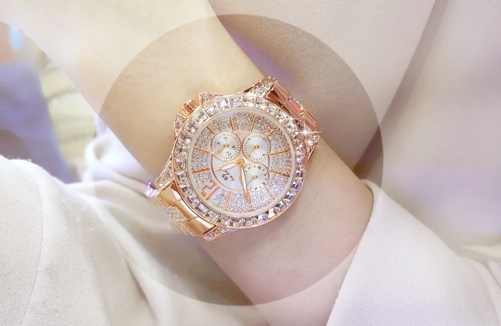 Роскошные Брендовые женские часы модные креативные женские кварцевые часы из розового золота женские наручные часы с браслетом Relogio Masculino