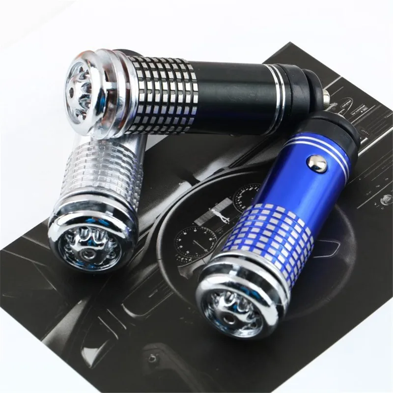 1pc Mini Vehicle Air Purifier Portable 12V Auto Car Fresh Ionic Oxygen Bar Ozone Ionizer Cigarette Lighter Cleaner| |