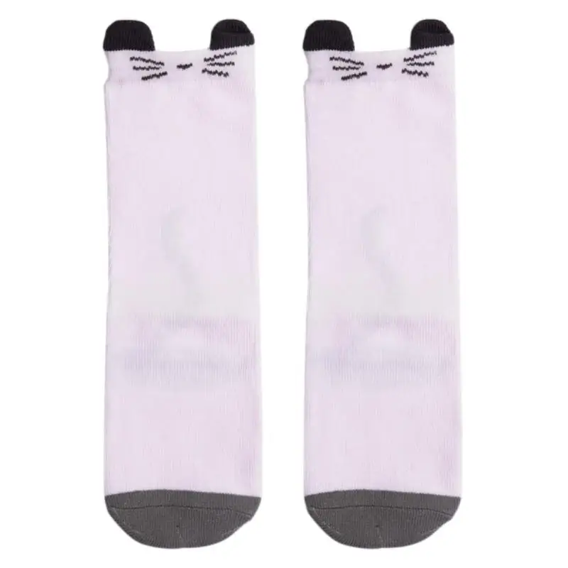 Cute Baby Socks Cartoon Cat Paw Print Feet Wear Soft Cotton Newborn Baby Warm Socks leg cover Kids Infants guard Footwear