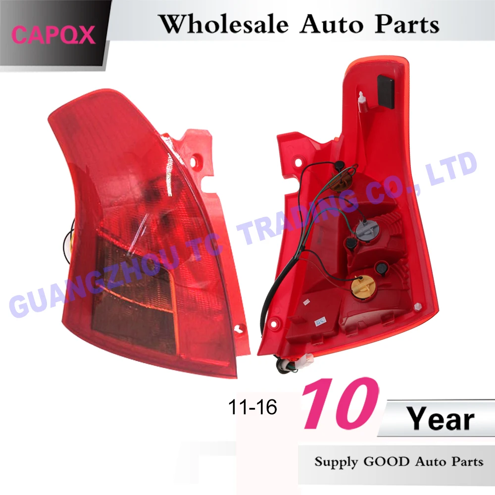 Задсветильник стоп сигнал CAPQX для Suzuki Swift 2005 2016 светильник задний фонарь