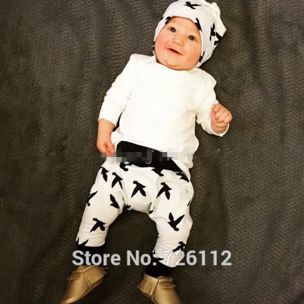 2017 new Arrivals 2pcs suit baby boy clothes T shirt + pants infant girl clothing set newborn | Детская одежда и обувь