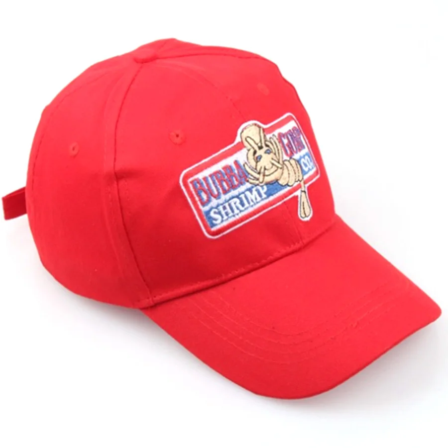 Новая креветка Bubba Gump 1994 CO. Бейсбольная Шляпа Форрест Гамп костюм косплей вышитая