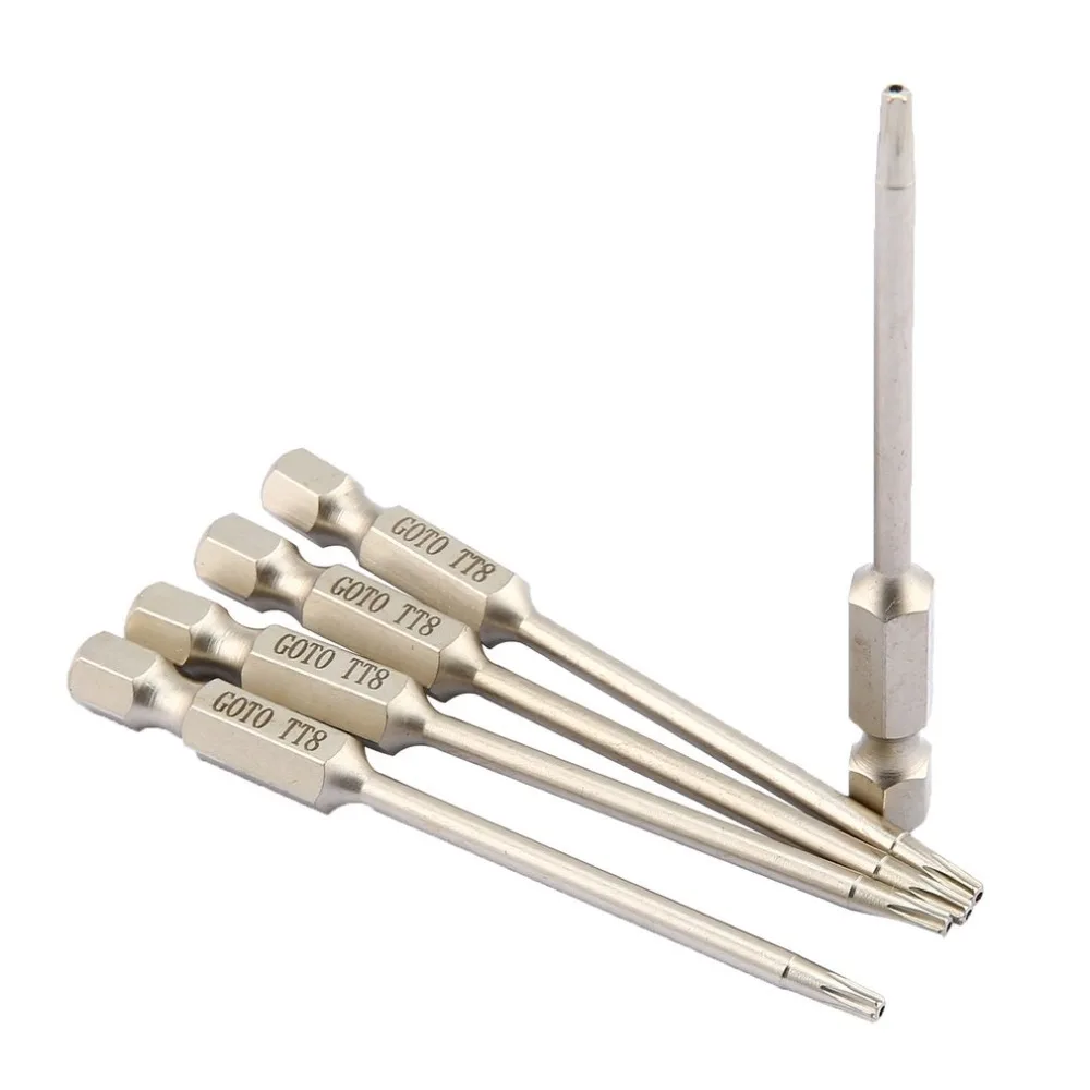 Высокоточные магнитные головки Torx набор сверл/отверток из легированной стали S2